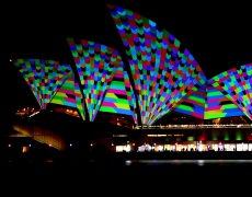 Светлинно шоу в Сидни