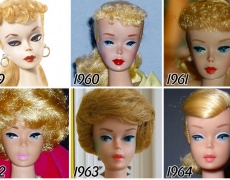 Как изглежда Барби през годините