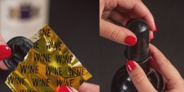 Перфектният подарък за любителите на вино – презервативи за вино