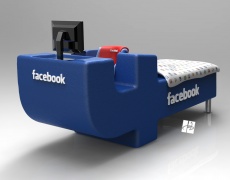 Край! Изобретиха Facebook легло