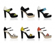 Обувки 2012: с дебел ток 