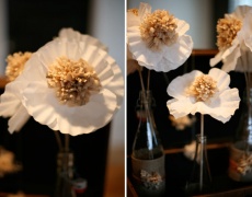 Как да си направим цветя от филтри за кафе?