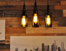 Идея за дома: лампи от бутилки