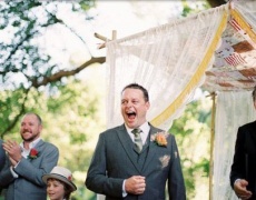 Реакцията на младоженците, когато видят булката (снимки)