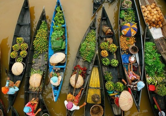Тайните на Тайланд – плаващият пазар