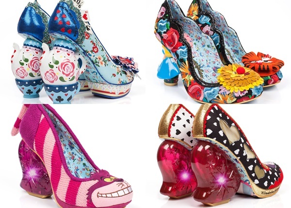 Обувки, вдъхновени от Алиса в Страната на чудесата