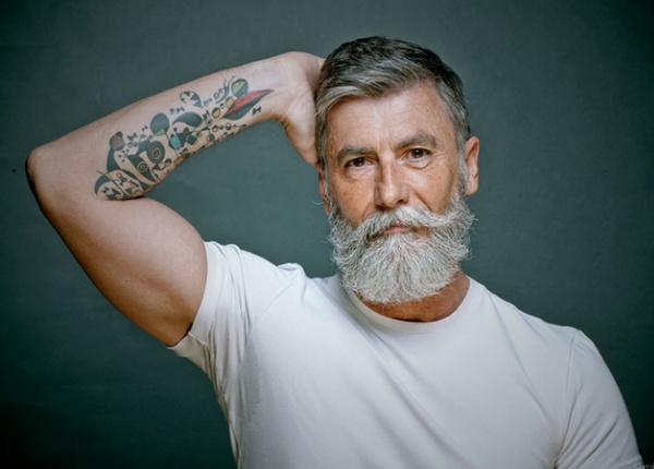 60-годишен мъж си пусна брада и стана модел