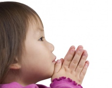 Как се молят децата?