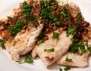 Рецепта за варено пиле със сос от ядки 